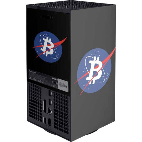 Bitcoin Logo XBox Series X Digital Edition Console Skin